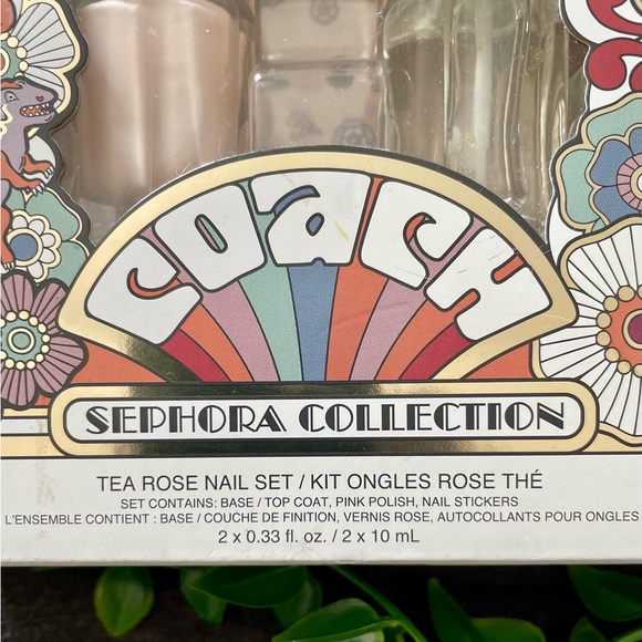 🌹 Coach Sephora Collection Tea Rose Nail Set 🌹 - Picture 7 of 8